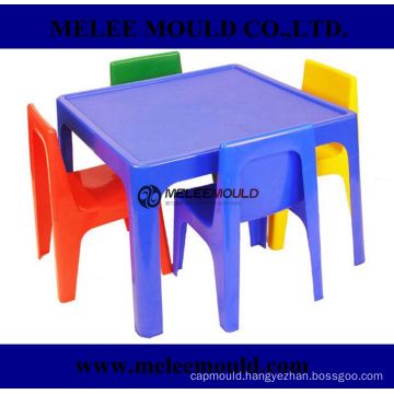 Red Plastic Stackable School Chair Mould with 15-1/2-Inch Seat Height